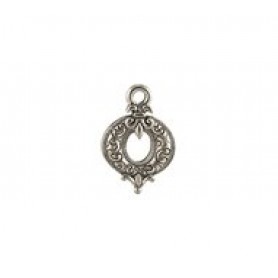Round Eartop with Fleur De Lis Post #6158