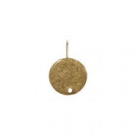 Round Flat Disc with Post