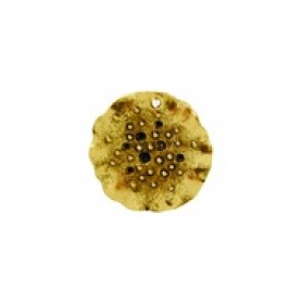 Ruffled Round Disc - For Stones #6422