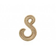 'S' Shape Hook Beaded Edge #4895