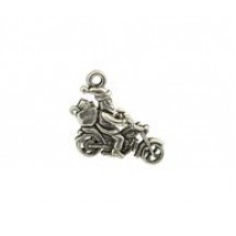 Santa On A Motor Bike #4393