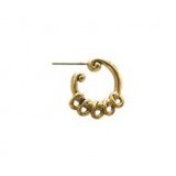 Scroll Loop Earring Hoop #2143P Scroll Loop Earring Hoop #2143P