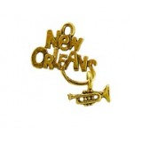New Orleans with Trumpet - Self Linker #2974SL New Orleans with Trumpet - Self Linker #2974SL