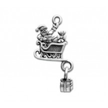 Santa In Sleigh - Self Linker #2803SL