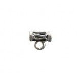 Serpentine Tube Bead with Loop #1279