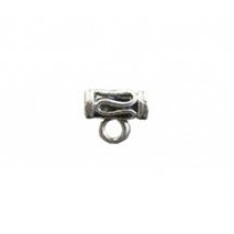Serpentine Tube Bead with Loop #1279