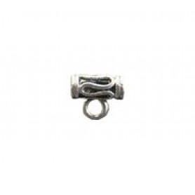 Serpentine Tube Bead with Loop #1279