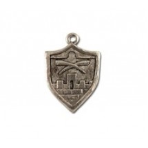 Shield with Castle Design #6247