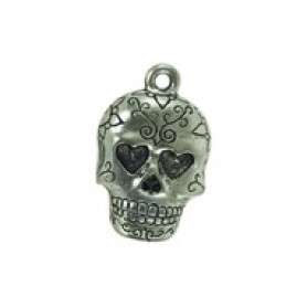 Skull- Ornate with Heart Eyes #6246 Skull- Ornate with Heart Eyes #6246