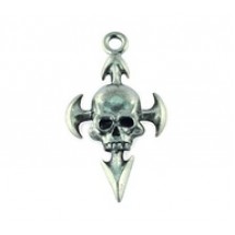 Skull with Crossing Spears #4425