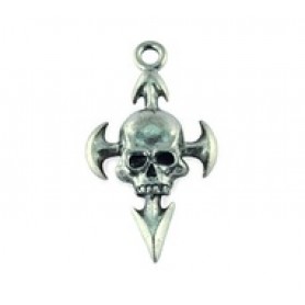 Skull with Crossing Spears #4425 Skull with Crossing Spears #4425