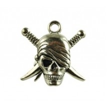Skull with Crossing Swords #4876