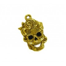 Skull with Hair Ornate Patterns #6245