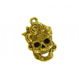 Skull with Hair Ornate Patterns #6245 Skull with Hair Ornate Patterns #6245