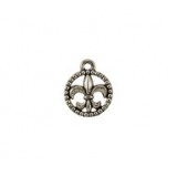 Round Fleur De Lis (Small) #6433