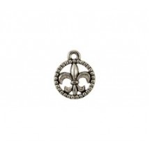 Round Fleur De Lis (Small) #6433