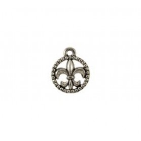 Round Fleur De Lis (Small) #6433