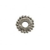 Spacer Bead (10mm)-Beaded Edge #4867