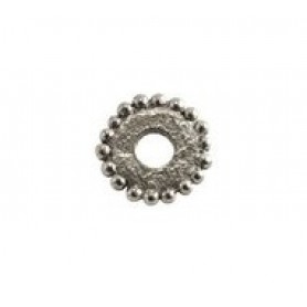 Spacer Bead (10mm)-Beaded Edge #4867 Spacer Bead (10mm)-Beaded Edge #4867