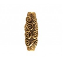 Spiral Tapered Tube Bead #2033