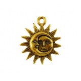 Sun & Crescent Moon #3609