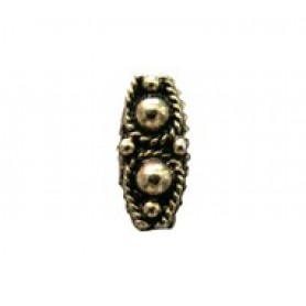Tapered Edge Tube Bead #1010
