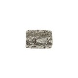 Textured Barrel Bead #6513 (Large)