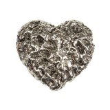 Textured Heart Bead (Large) #6512 Textured Heart Bead (Large) #6512