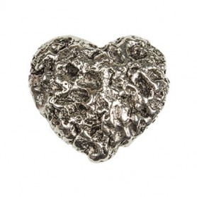Textured Heart Bead (Large) #6512 Textured Heart Bead (Large) #6512