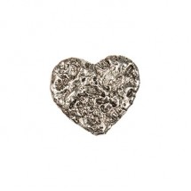 Textured Heart Bead #6511