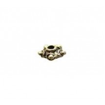 Tiny 5 Point Bead Cap #2457