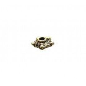 Tiny 5 Point Bead Cap #2457