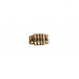 Tiny Flat Coil Tube Bead #1844 Tiny Flat Coil Tube Bead #1844