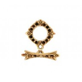 Trefoil Toggle Set - For Stones #4186 Trefoil Toggle Set - For Stones #4186