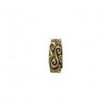 Tube Bead with Scrolls #3210