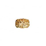 Twirled Ribbon & Bead 3 Strand Spacer #4148