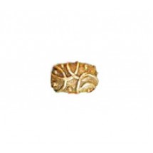 Twirled Ribbon & Bead 3 Strand Spacer #4148
