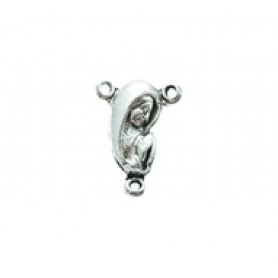 Virgin Mary Rosary Connector #436
