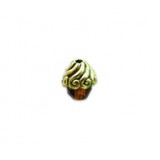 Wavy Curl Bead Cap #2035