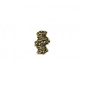 Winding Bubbles Tube Bead #3898