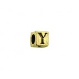'Y' Block Letter Bead #Y_BL