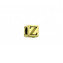 'Z' Block Letter Bead #Z_BL