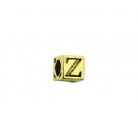 'Z' Block Letter Bead #Z_BL 'Z' Block Letter Bead #Z_BL
